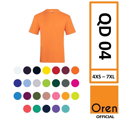 Oren Sport QD04 Quick Dry Round Neck T-Shirt