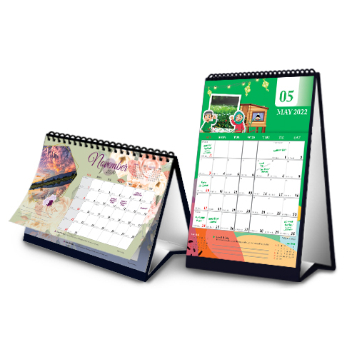 Desk Calendar (Hard Stand)