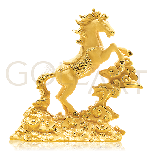 【Gold Art】Golden Triumph Horse