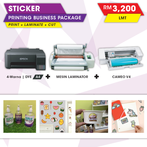 Sticker Printing Business Package