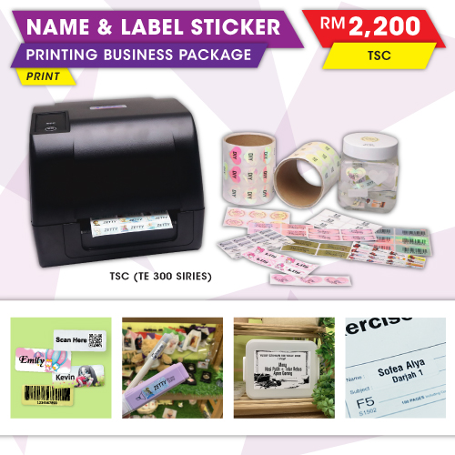 Name Label Sticker Printing Business