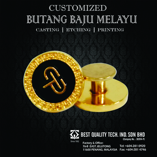 Customize Butang Baju Melayu